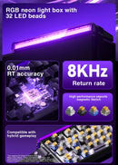 AULA HERO 68HE Teclado com interruptor magnético RGB Teclado mecânico para jogos Gatilho rápido 8K Retorno com fio Esports Teclado personalizado