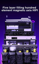 AULA HERO 68HE Teclado com interruptor magnético RGB Teclado mecânico para jogos Gatilho rápido 8K Retorno com fio Esports Teclado personalizado