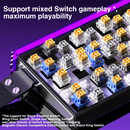 AULA HERO 68HE Teclado com interruptor magnético RGB Teclado mecânico para jogos Gatilho rápido 8K Retorno com fio Esports Teclado personalizado